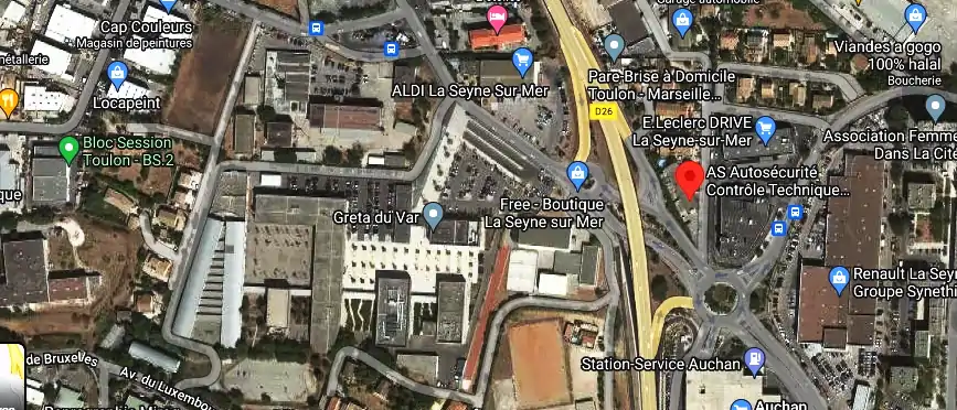 Prix contrôle technique à La Seyne-sur-Mer