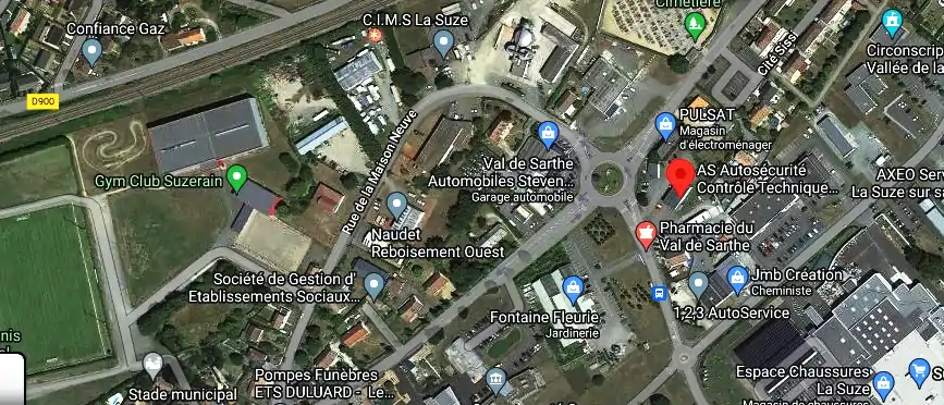 Prix contrôle technique à La Suze-sur-Sarthe