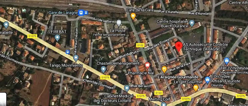 Prix contrôle technique à Laragne-Montéglin