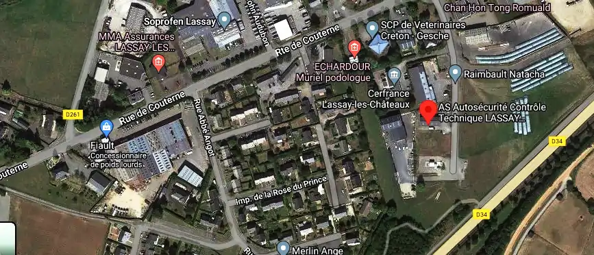 Prix contrôle technique à Lassay-les-Châteaux