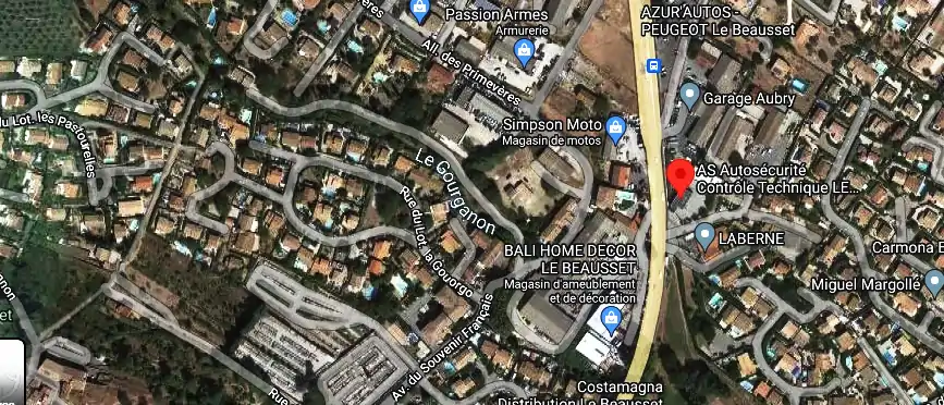 Prix contrôle technique à Le Beausset