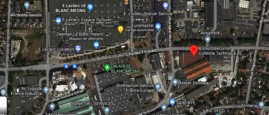 Prix contrôle technique à Le Blanc-Mesnil