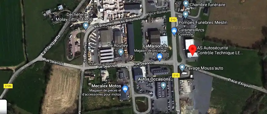 Prix contrôle technique à Le Molay-Littry