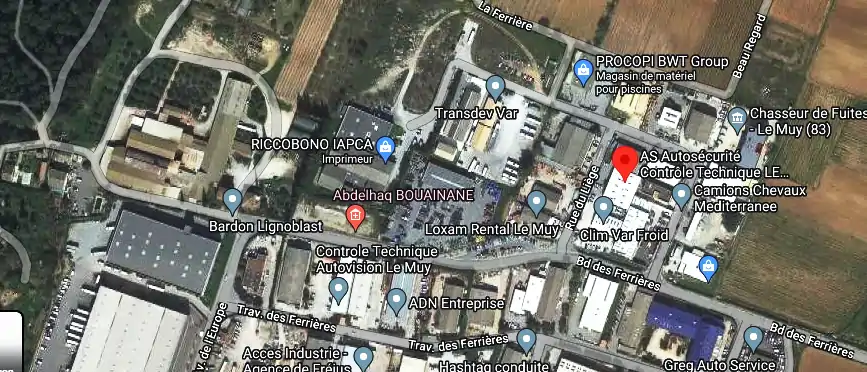 Prix contrôle technique à Le Muy