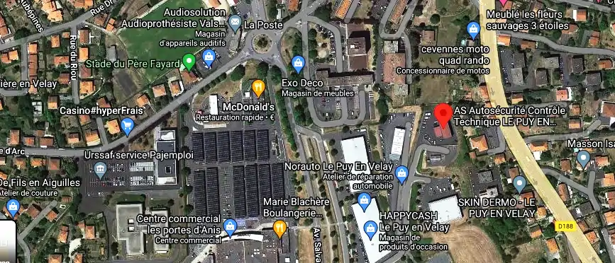 Prix contrôle technique à Le Puy-en-Velay