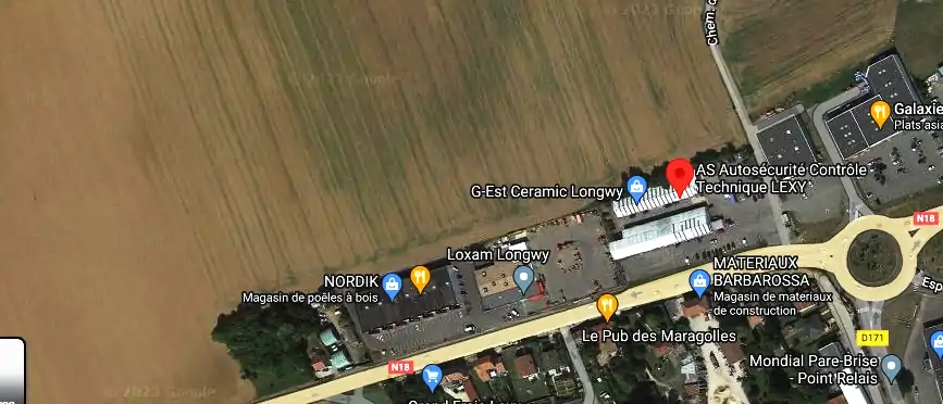 Prix contrôle technique à Lexy