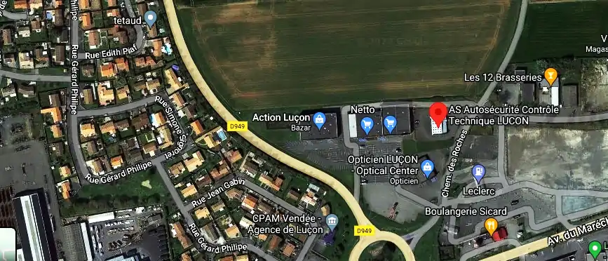 Prix contrôle technique à Luçon