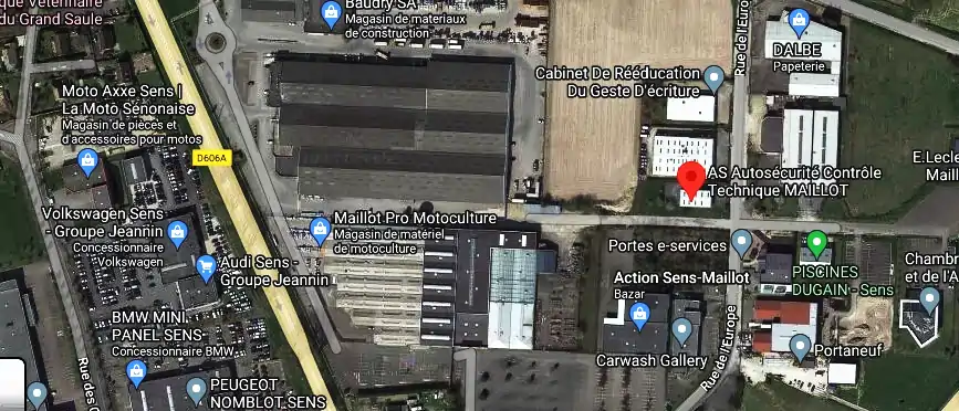 Prix contrôle technique à Maillot