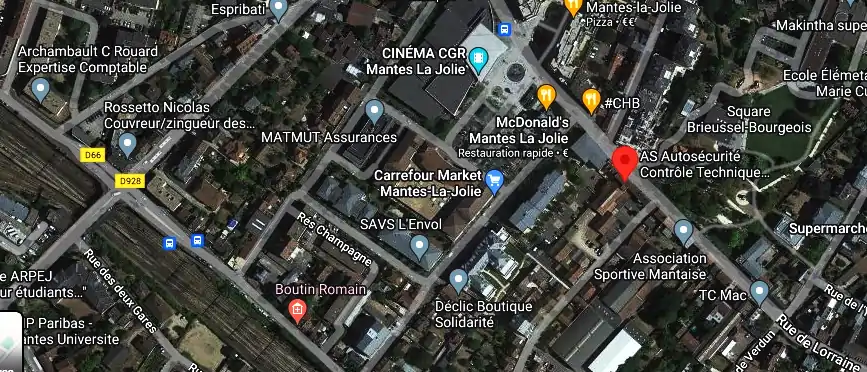 Prix contrôle technique à Mantes-la-Jolie