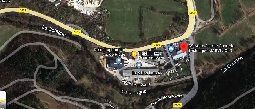 Prix contrôle technique à Marvejols