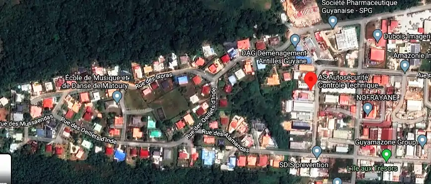 Prix contrôle technique à 17 rue chawari zône cogneau larivot, Matoury 97351, Guyane française