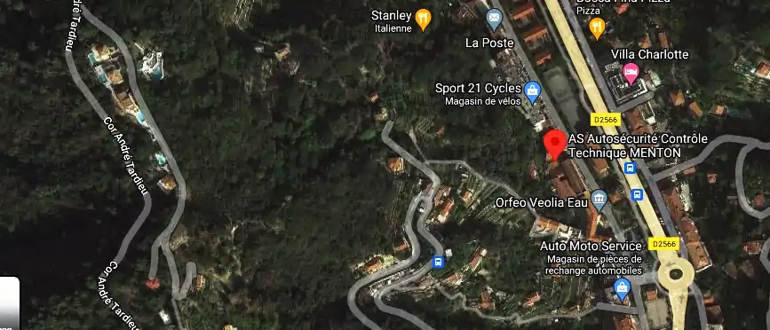 Prix contrôle technique à Menton