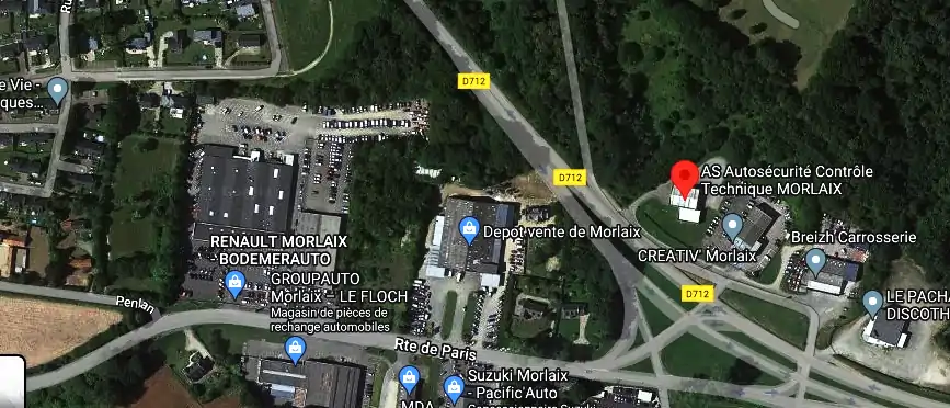 Prix contrôle technique à Morlaix