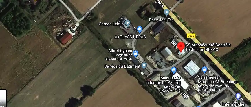 Prix contrôle technique à Nérac