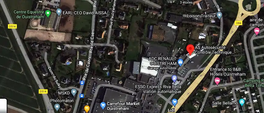 Prix contrôle technique à Ouistreham