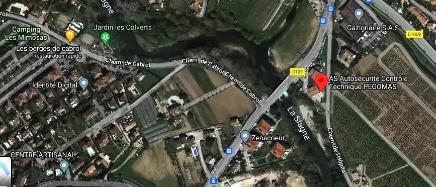 Prix contrôle technique à Pégomas