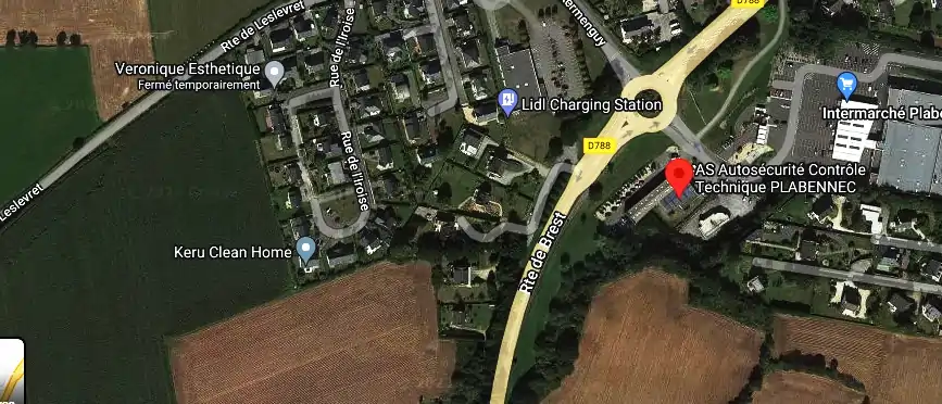 Prix contrôle technique à Plabennec