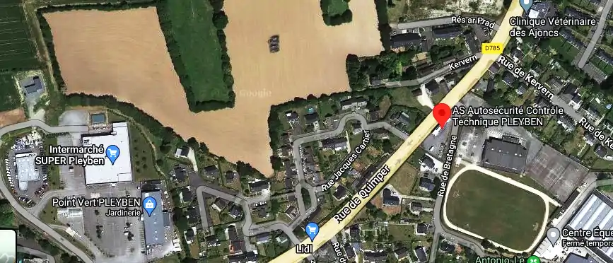 Prix contrôle technique à Pleyben