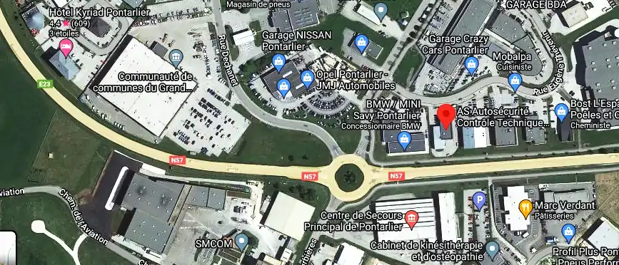 Prix contrôle technique à Pontarlier