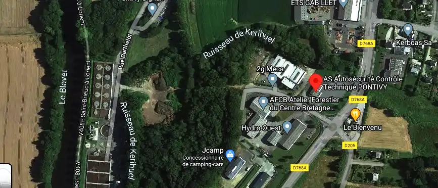 Prix contrôle technique à Pontivy