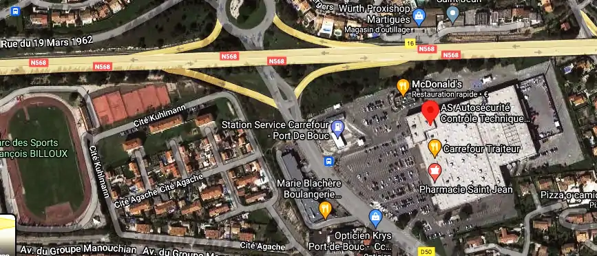 Prix contrôle technique à Port-de-Bouc