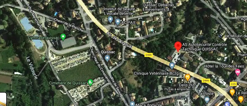 Prix contrôle technique à Quissac