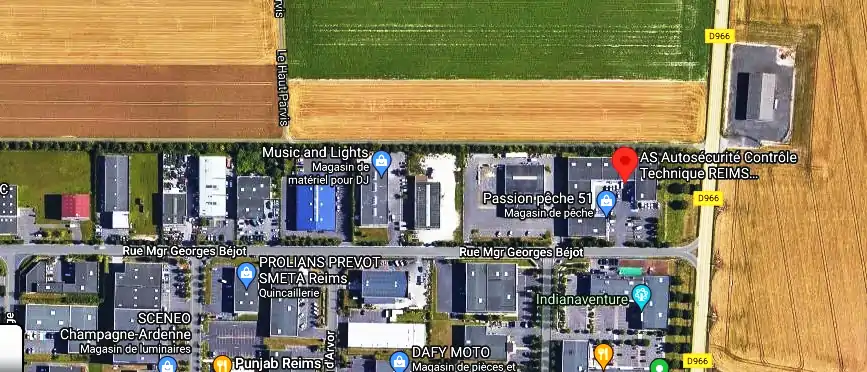 Prix contrôle technique à Reims