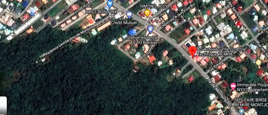 Prix contrôle technique à 1406A, Rte de Montjoly RD1, Remire-Montjoly 97354, Guyane française