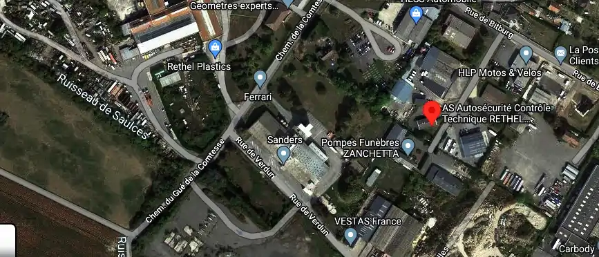 Prix contrôle technique à Rethel