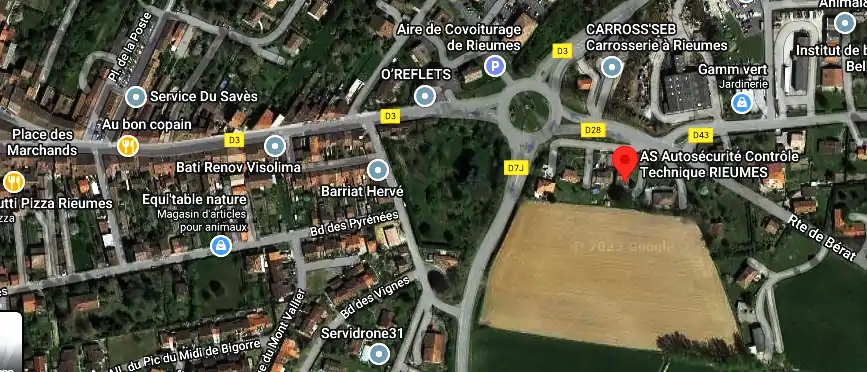 Prix contrôle technique à Rieumes