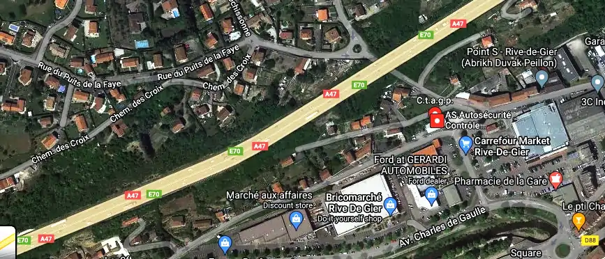 Prix contrôle technique à Rive-de-Gier