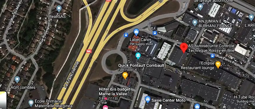 Prix contrôle technique à Roissy-en-Brie