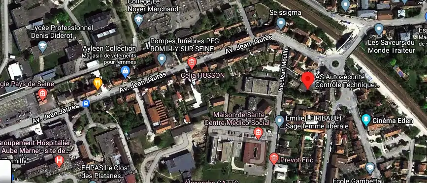 Prix contrôle technique à Romilly-sur-Seine