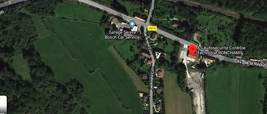 Prix contrôle technique à Ronchamp