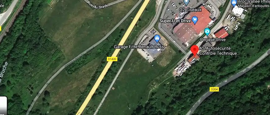 Prix contrôle technique à Russ