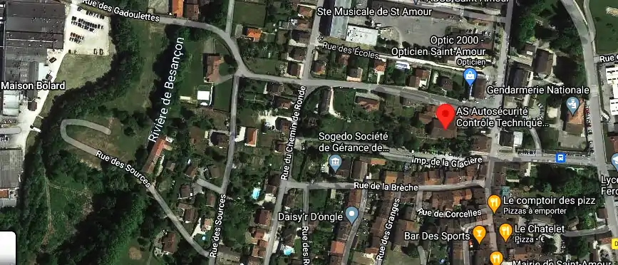 Prix contrôle technique à Saint-Amour