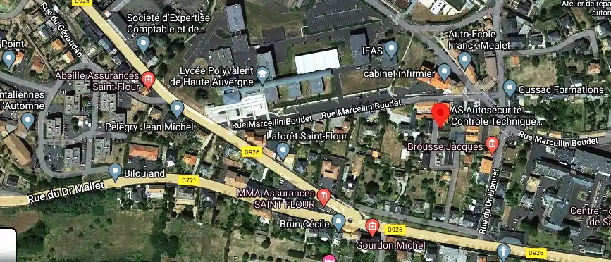 Prix contrôle technique à Saint-Flour