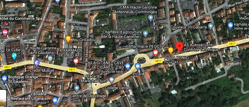 Prix contrôle technique à Saint-Gaudens