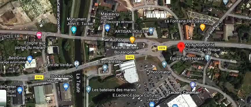 Prix contrôle technique à SAINT HILAIRE PETITE VILLE