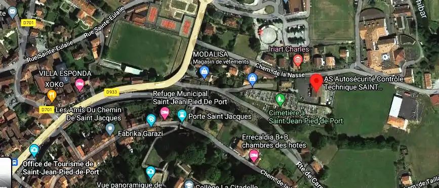 Prix contrôle technique à Saint-Jean-Pied-de-Port