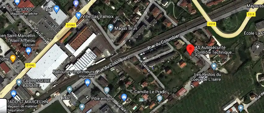 Prix contrôle technique à Saint-Marcellin