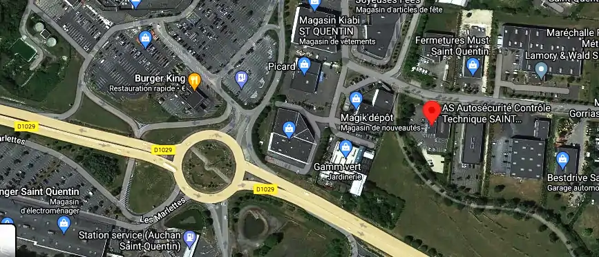 Prix contrôle technique à Saint-Quentin