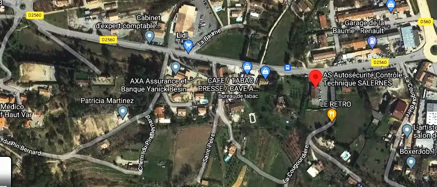 Prix contrôle technique à Salernes