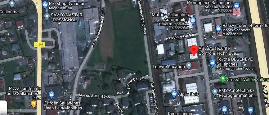 Prix contrôle technique à Sallanches