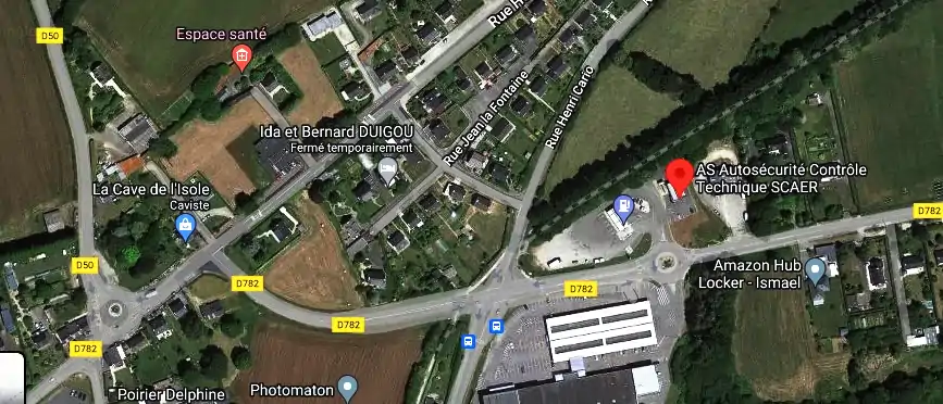 Prix contrôle technique à Scaër