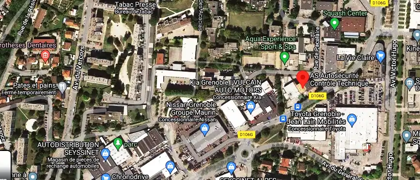 Prix contrôle technique à Seyssinet-Pariset