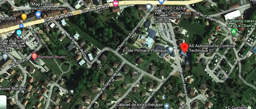 Prix contrôle technique à Saint-Laurent-en-Grandvaux