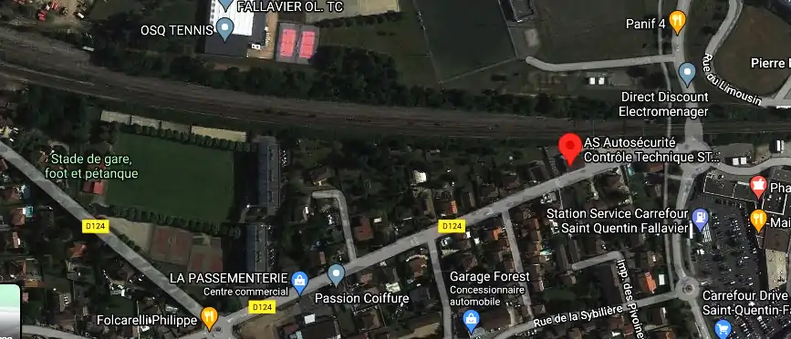 Prix contrôle technique à Saint-Quentin-Fallavier