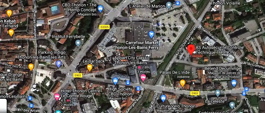 AS Autosécurité Contrôle Technique THONON à Thonon-les-Bains