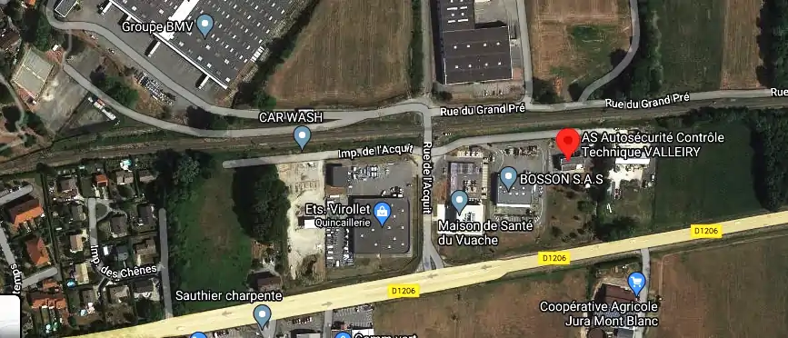 Prix contrôle technique à Valleiry